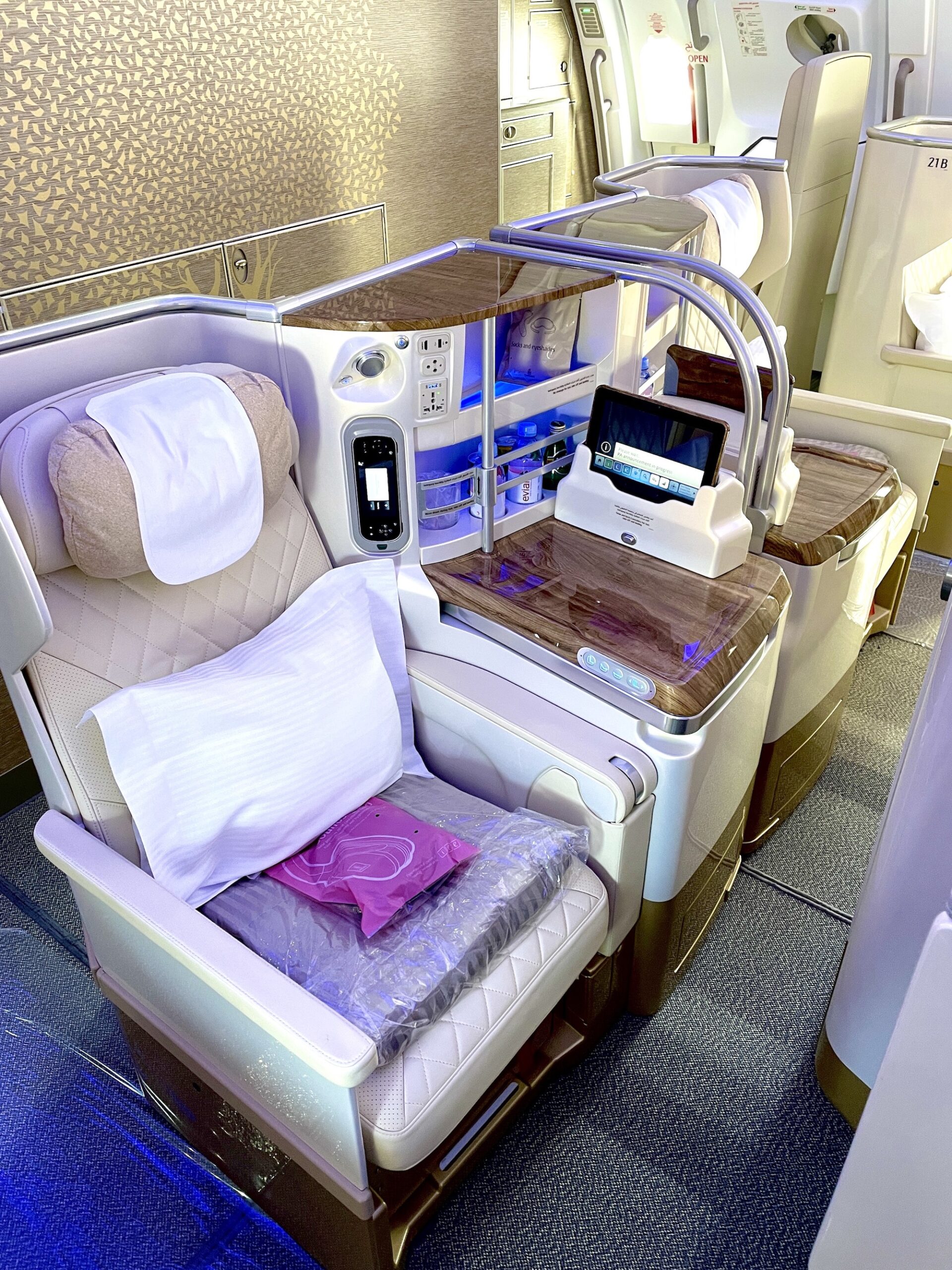 מחלקת עסקים במטוס A380 של חברת Emirates