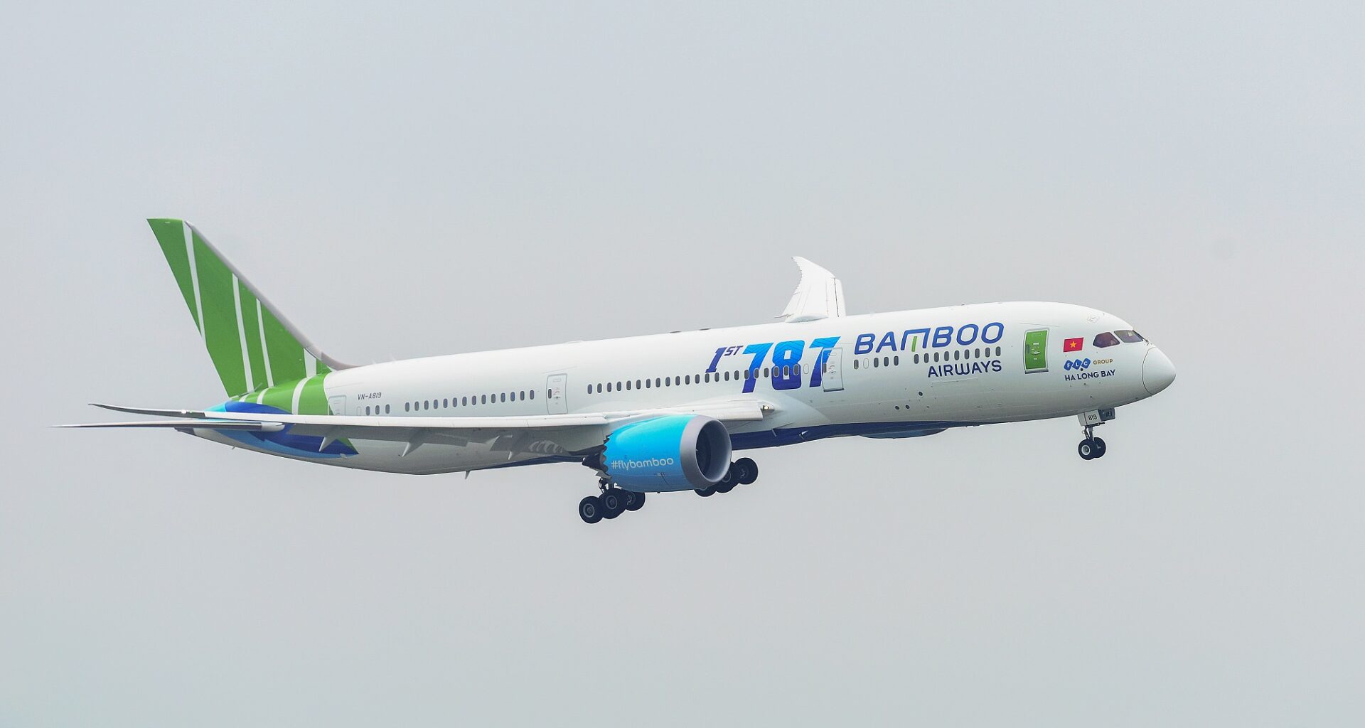 מטוס 787-9 של Bamboo Airways