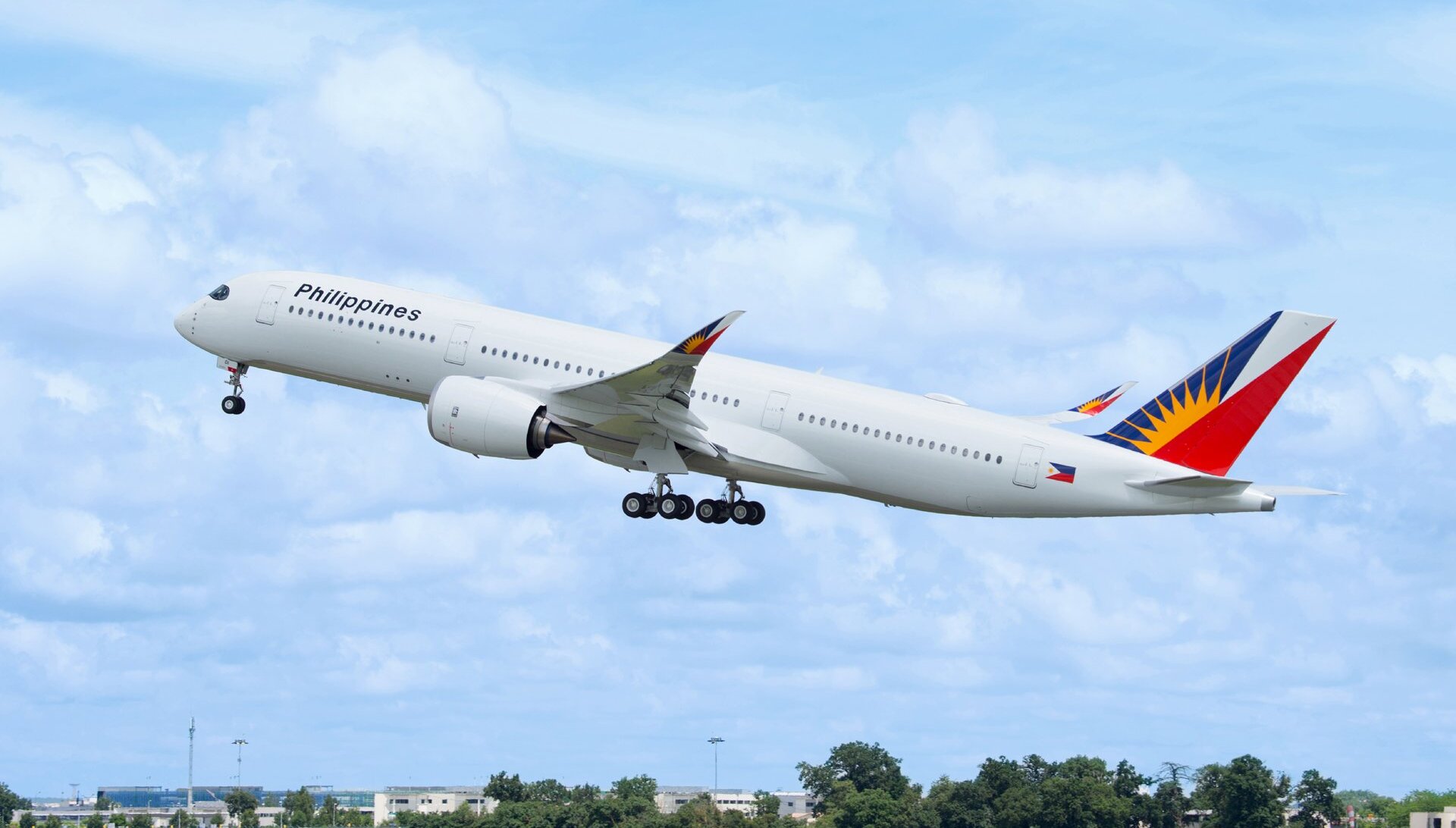 מטוס A350 של חברת Philippine Airlines