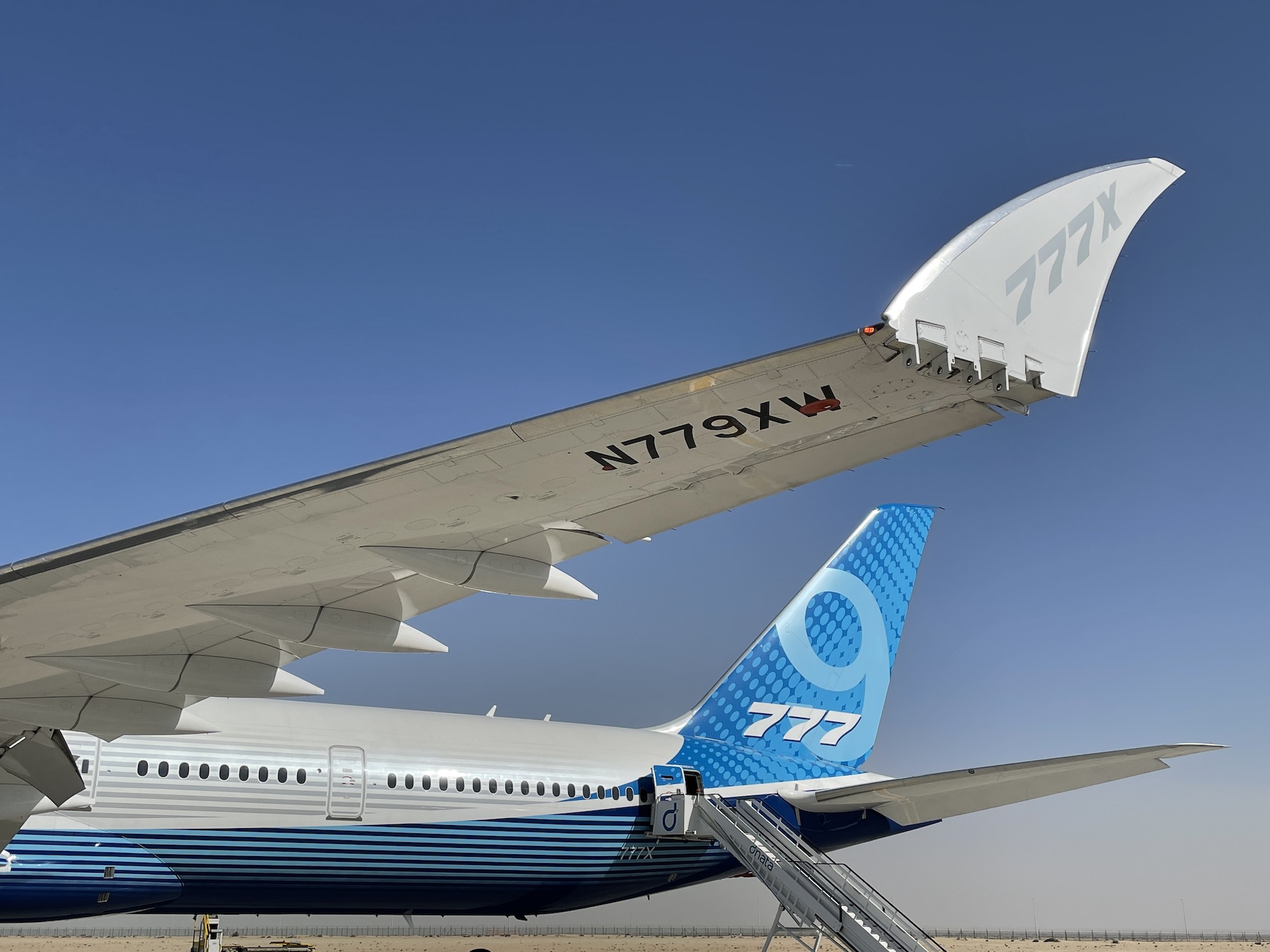 כנפיים מתקפלות של מטוס 777-9