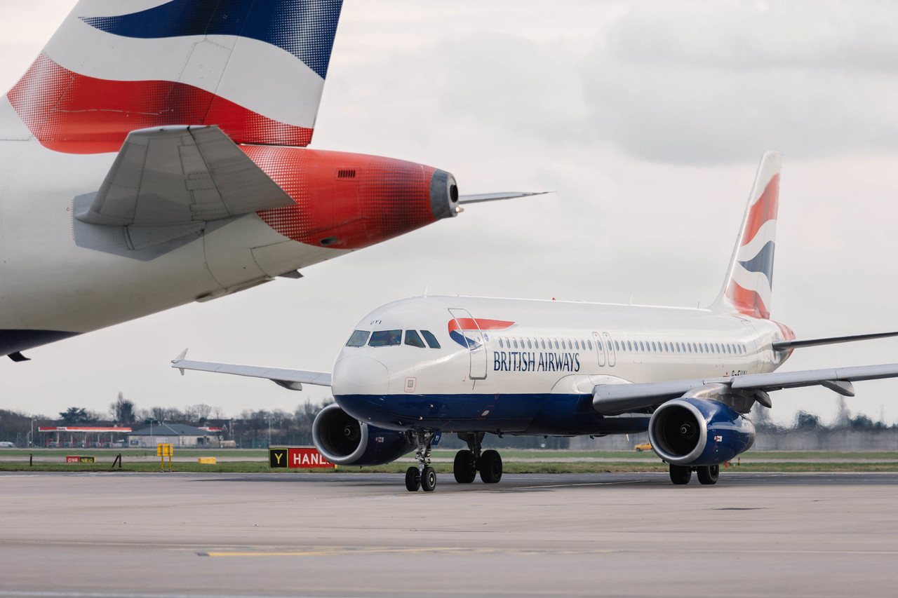 מטוס A320 של חברת British Airways