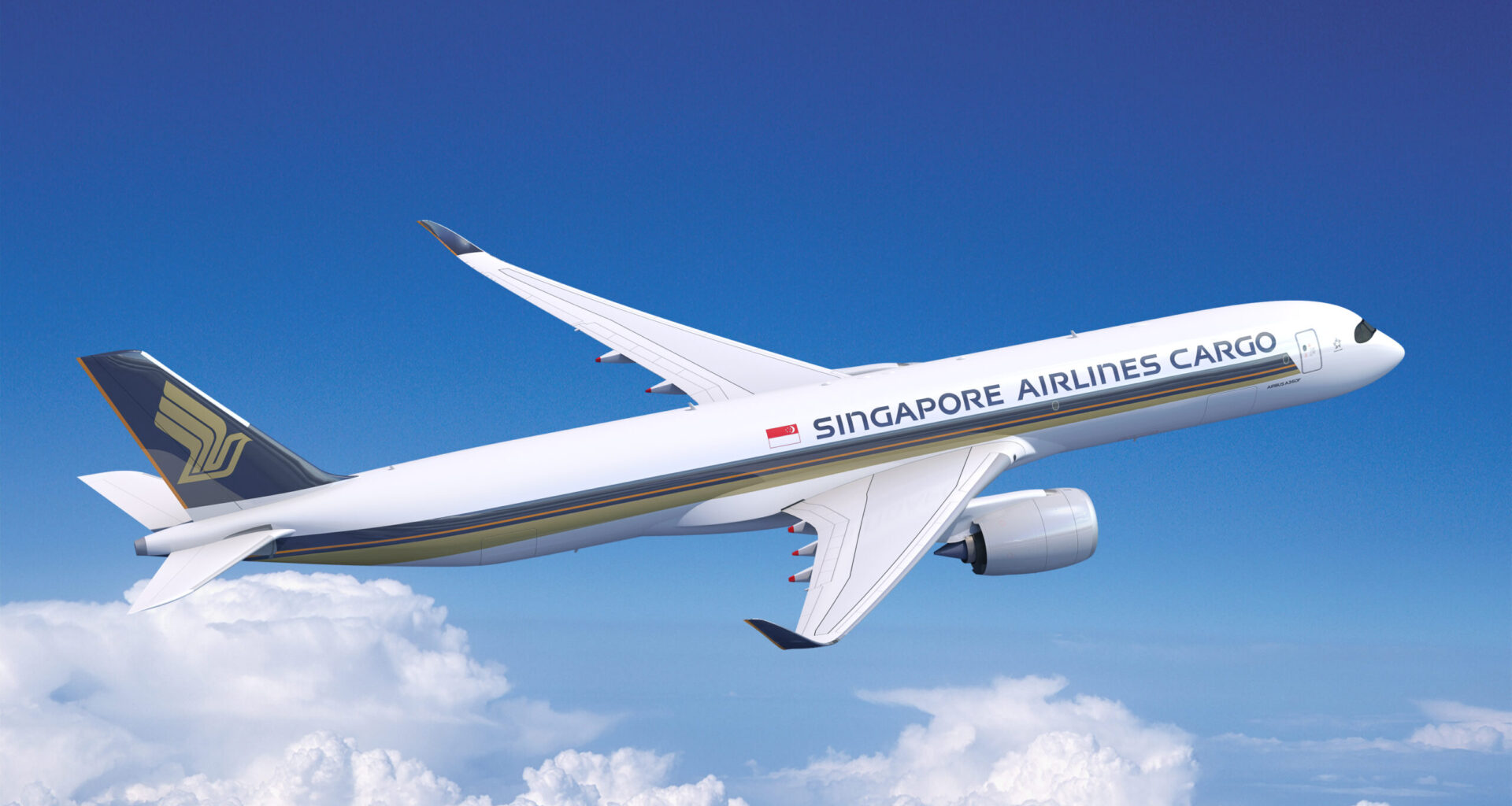 מטוס איירבוס A350F של חברת סינגפור איירליינס