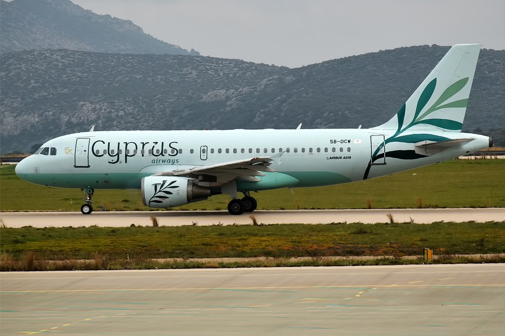 מטוס A319 של חברת Cyprus Airways