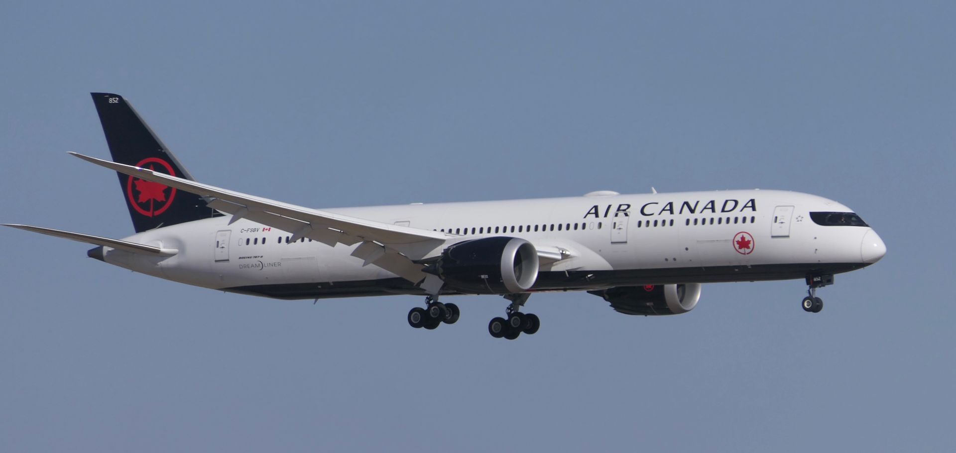 מטוס 787 של חברת Air Canada