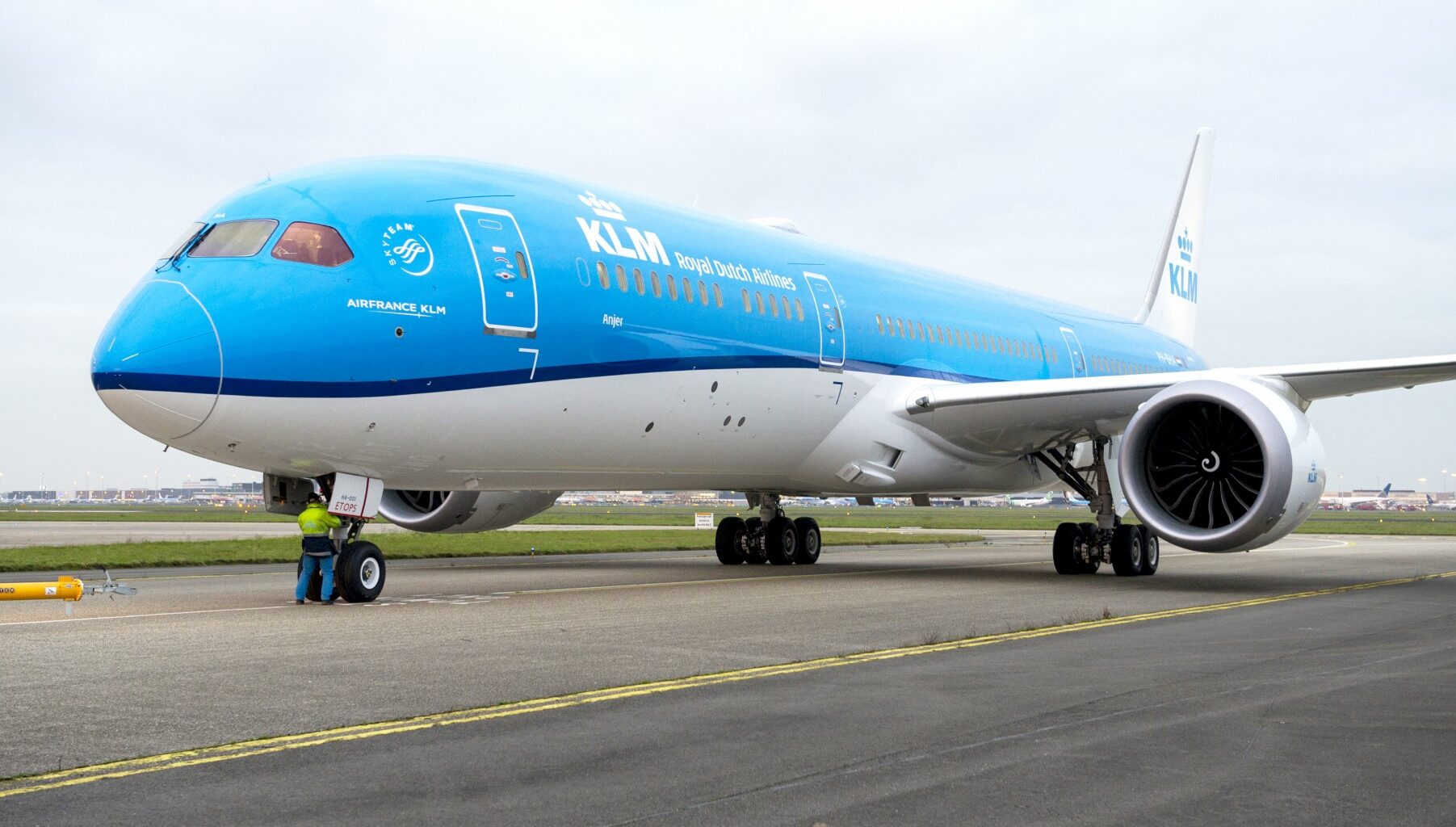 מטוס 787 של חברת KLM