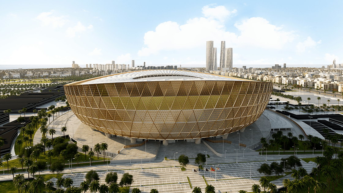 איצטדיון Lusail של מונדיאל 2022 בדוחא קטאר
