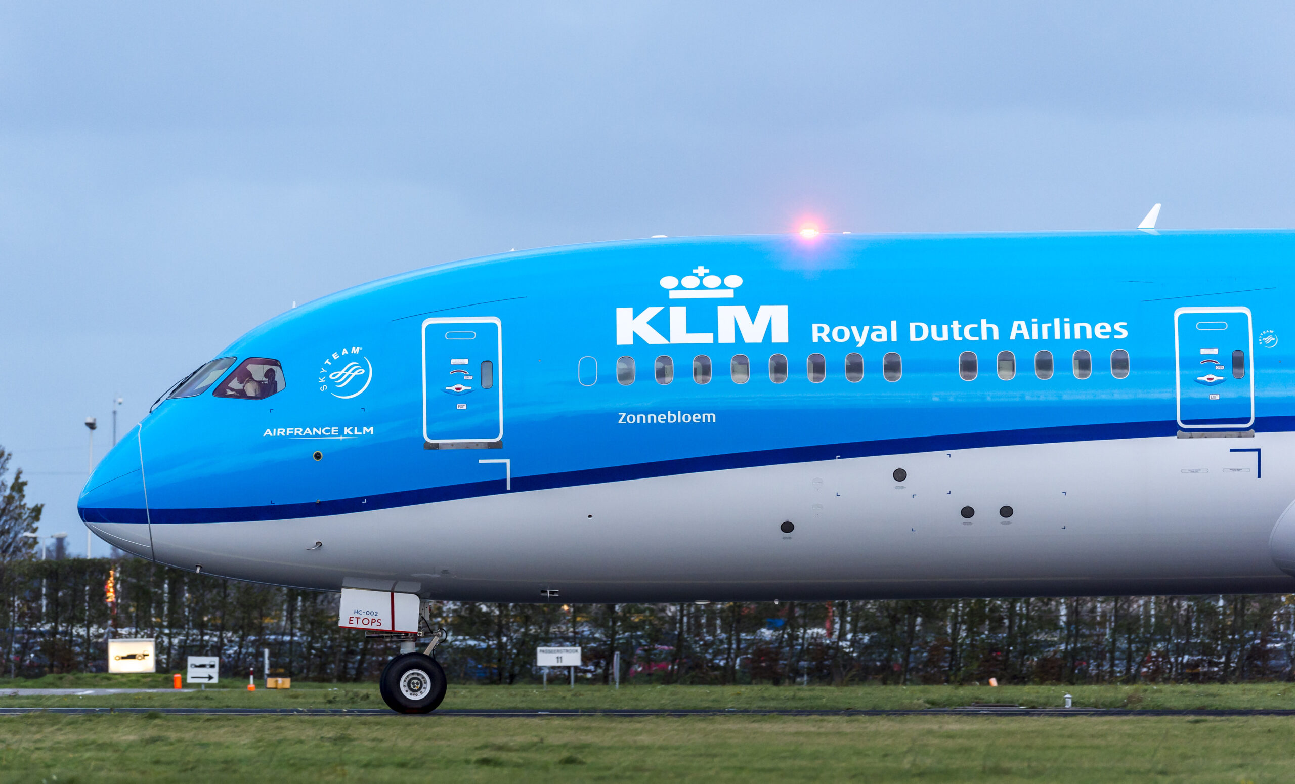 מטוס 787 של חברת KLM