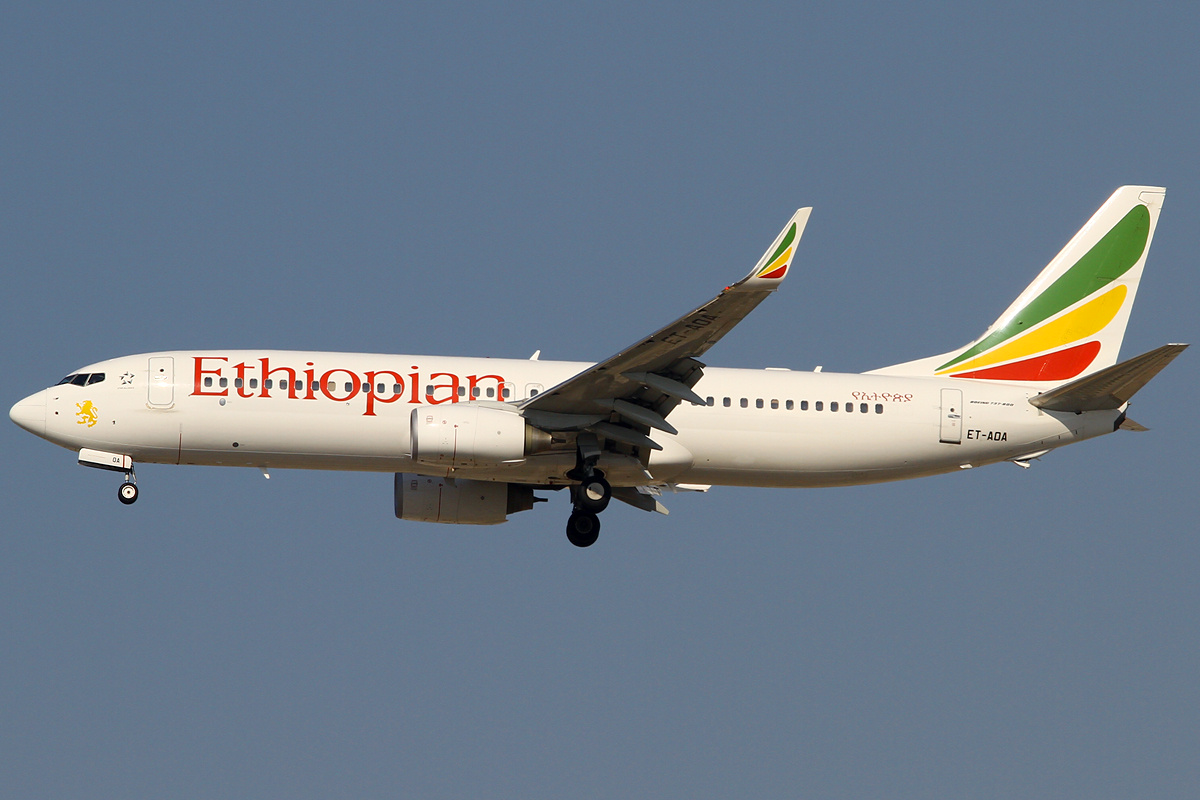 מטוס 737-800 של אתיופיאן איירליינס