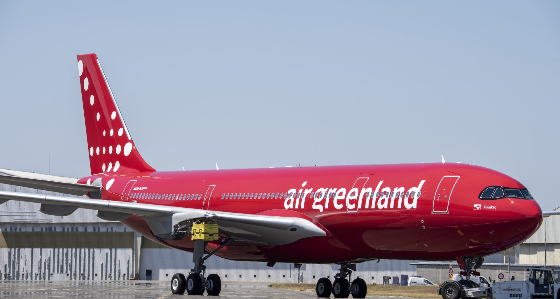 מטוס ה-A330-800 של אייר גרינלנד