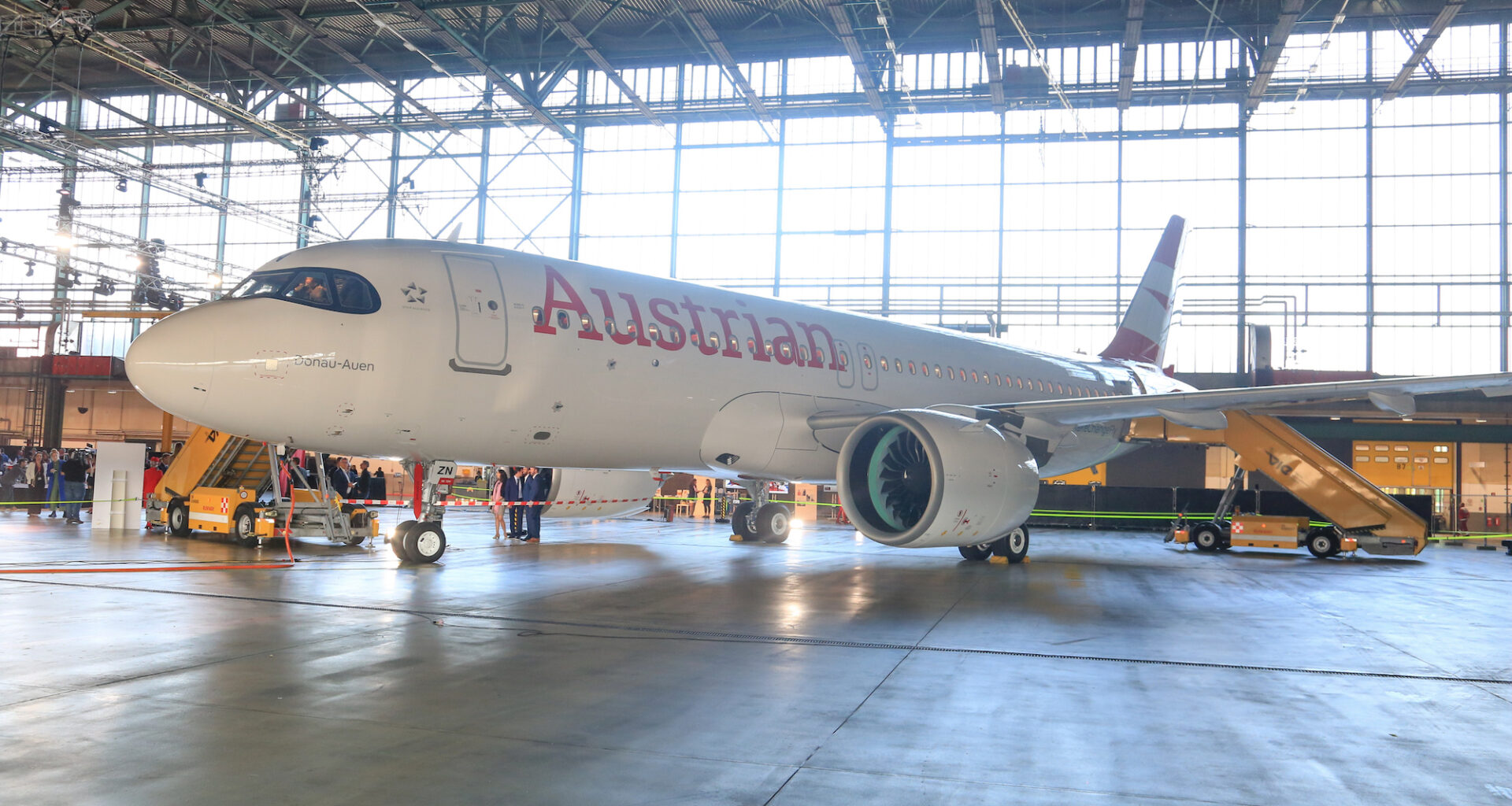 מטוס A320neo של אוסטריאן
