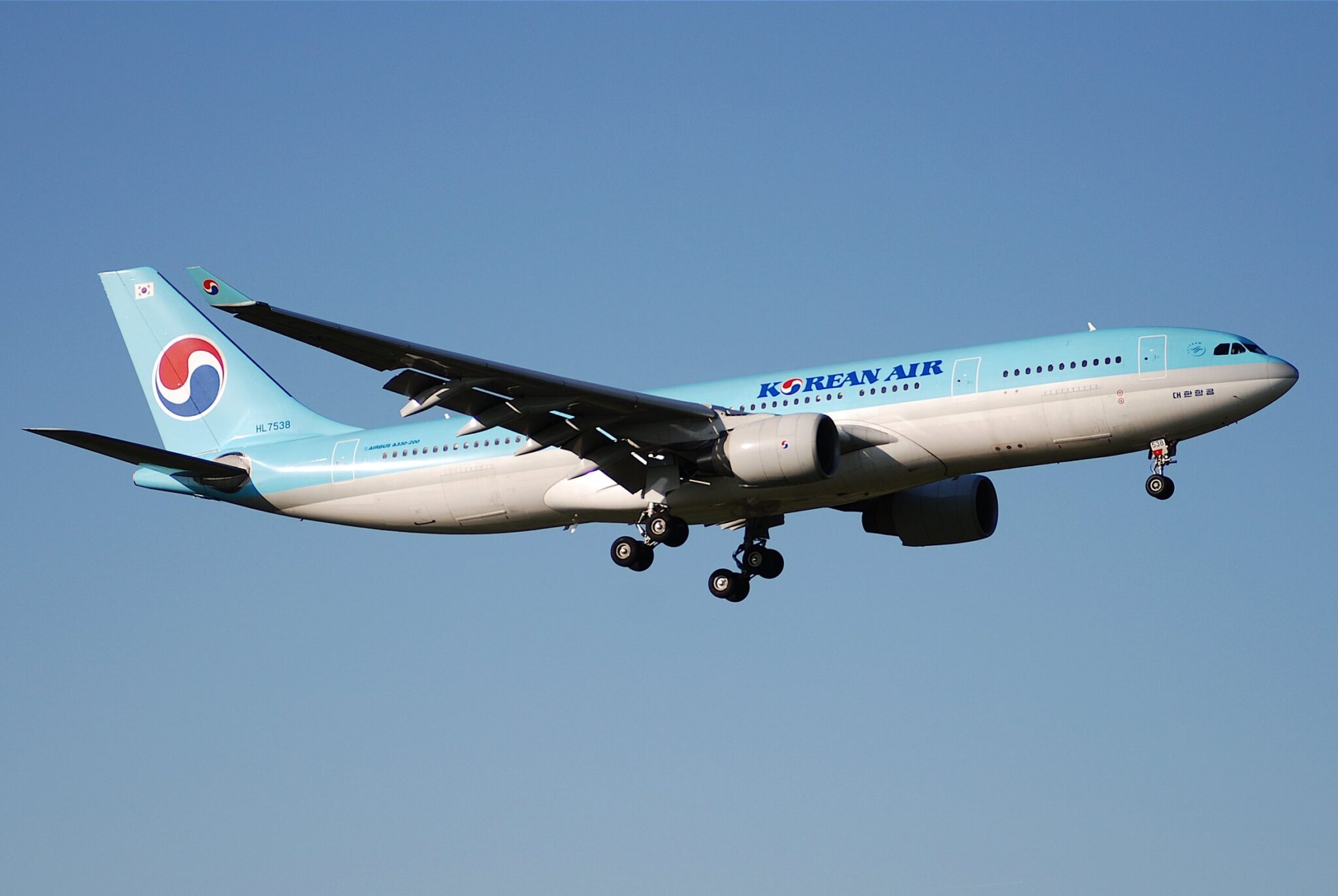 מטוס A330-200 של קוריאן איירליינס