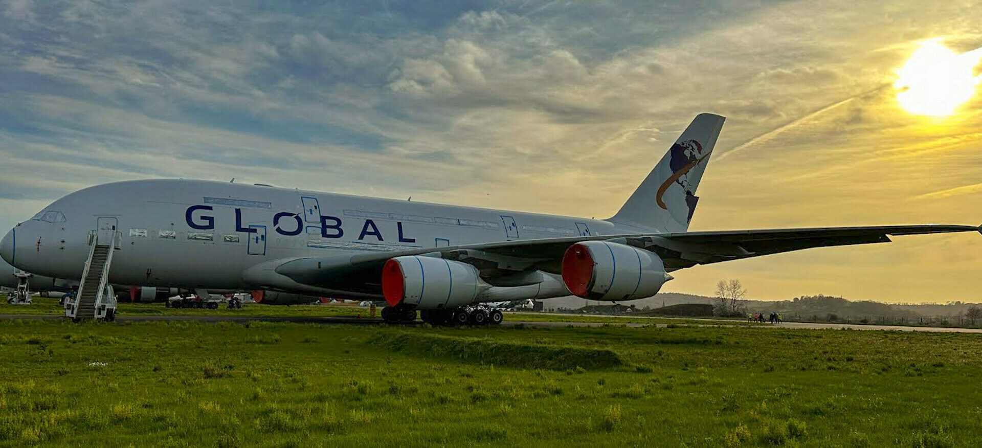 מטוס איירבוס A380 של גלובאל איירליינס