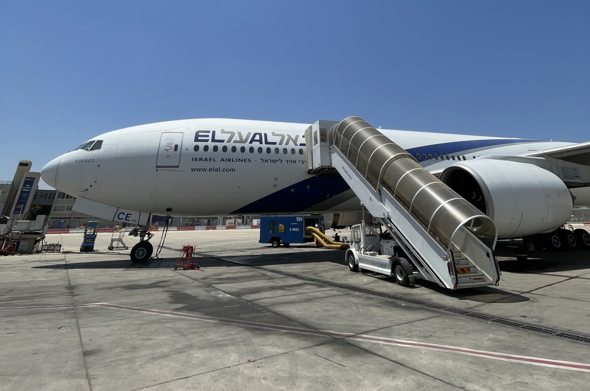 מטוס ה-777 הראשון של אל על שעבר שדרוג פנים